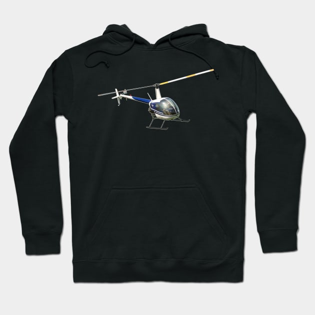 Robinson R22 Hoodie by FotoJarmo